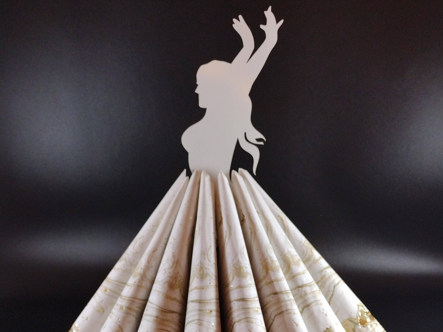 Belly Dancer Napkin Holder for Dinner Table