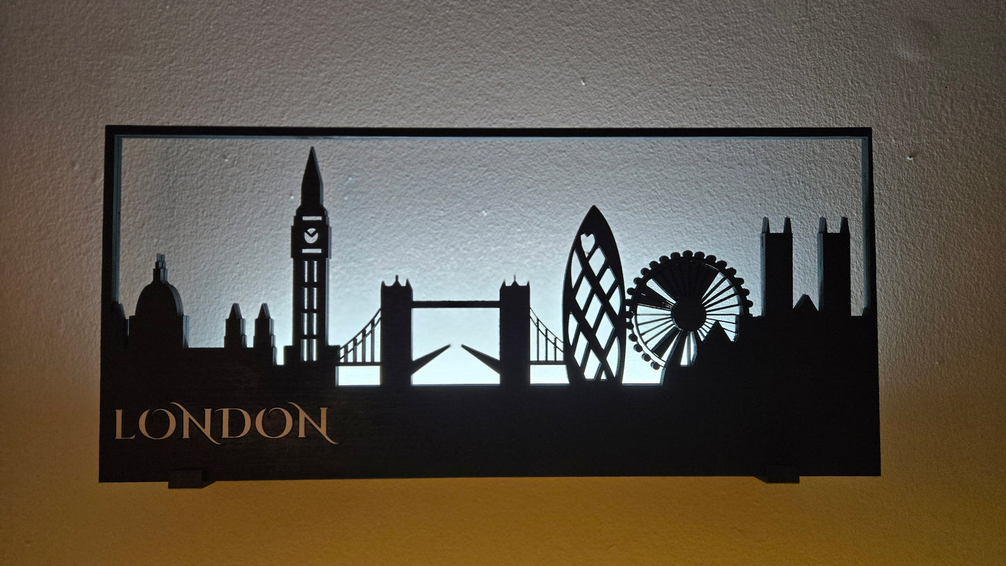 Illuminate Your Space with London's Iconic Skyline