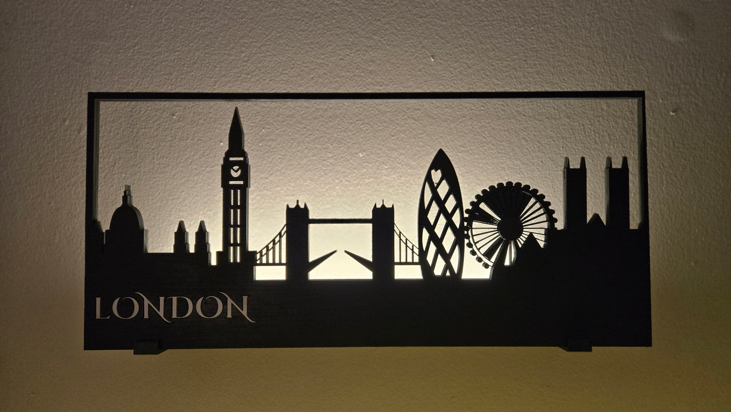 Illuminate Your Space with London's Iconic Skyline