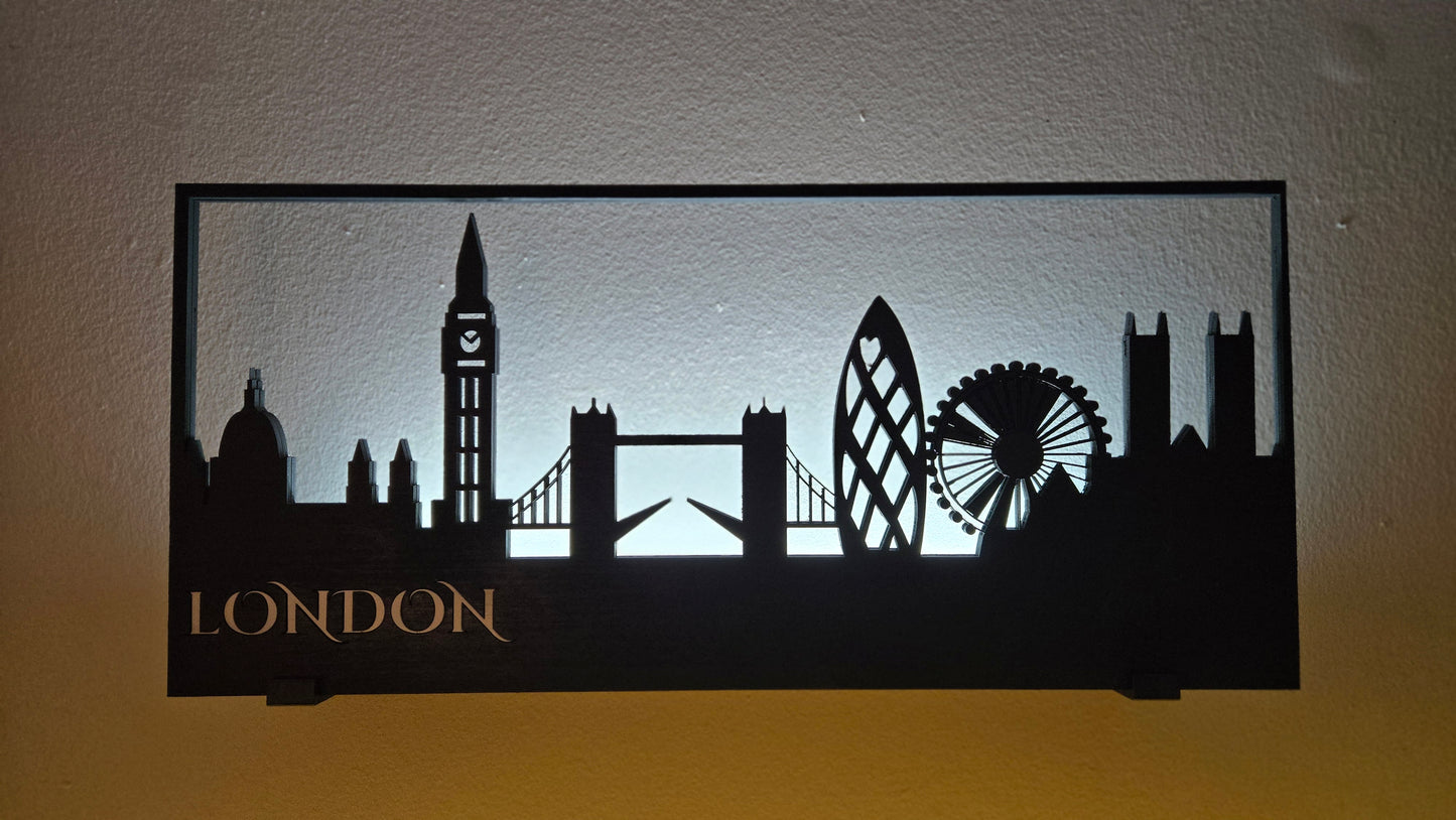 Illuminate Your Space with London's Iconic Skyline