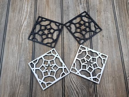 geometric coaster