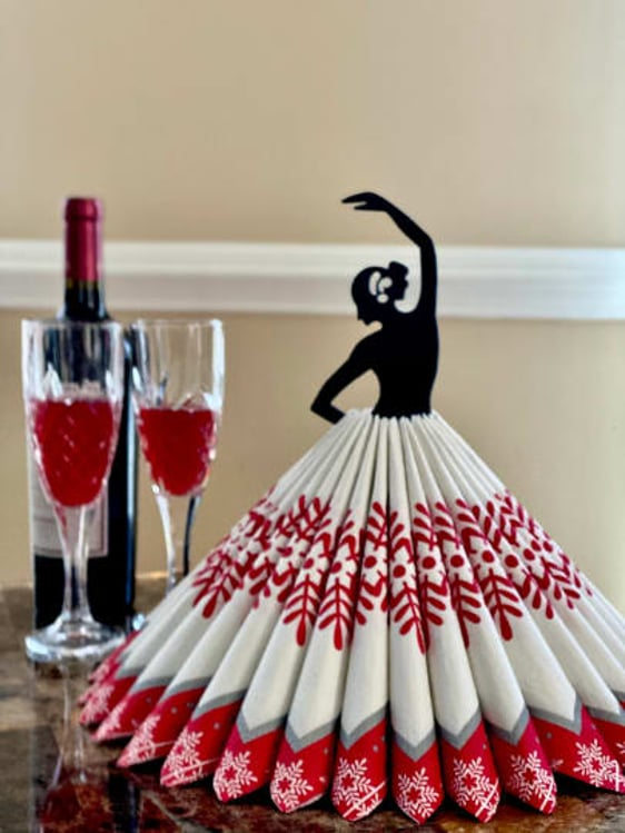 Creative Laser Cut Napkin Holder