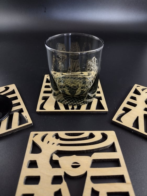 coaster handmade