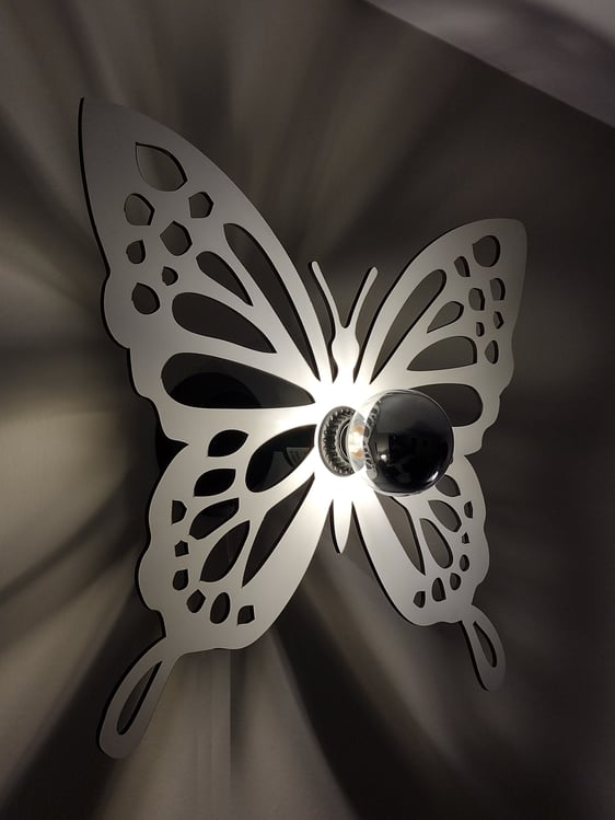 butterfly shadow light
