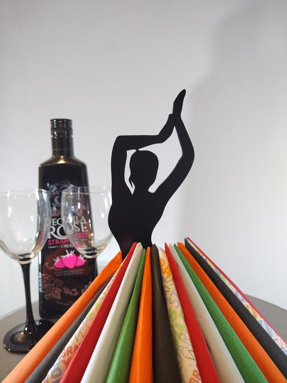 napkin holder laser cut