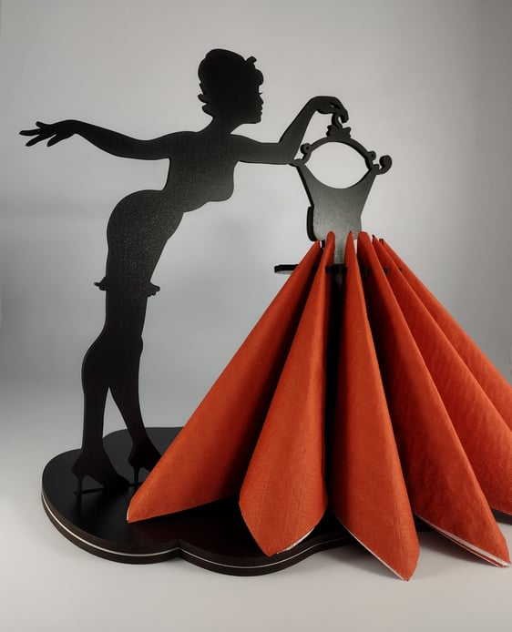 napkin holder for gift