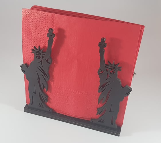 napkin holder detailed laser cut