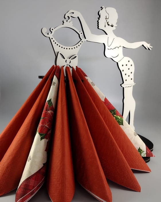 Creative napkin holder