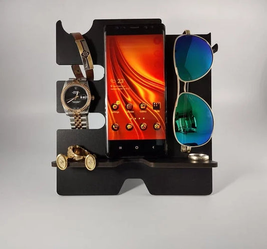 Create an Elegant Workspace with a Laser-Cut Dock Station