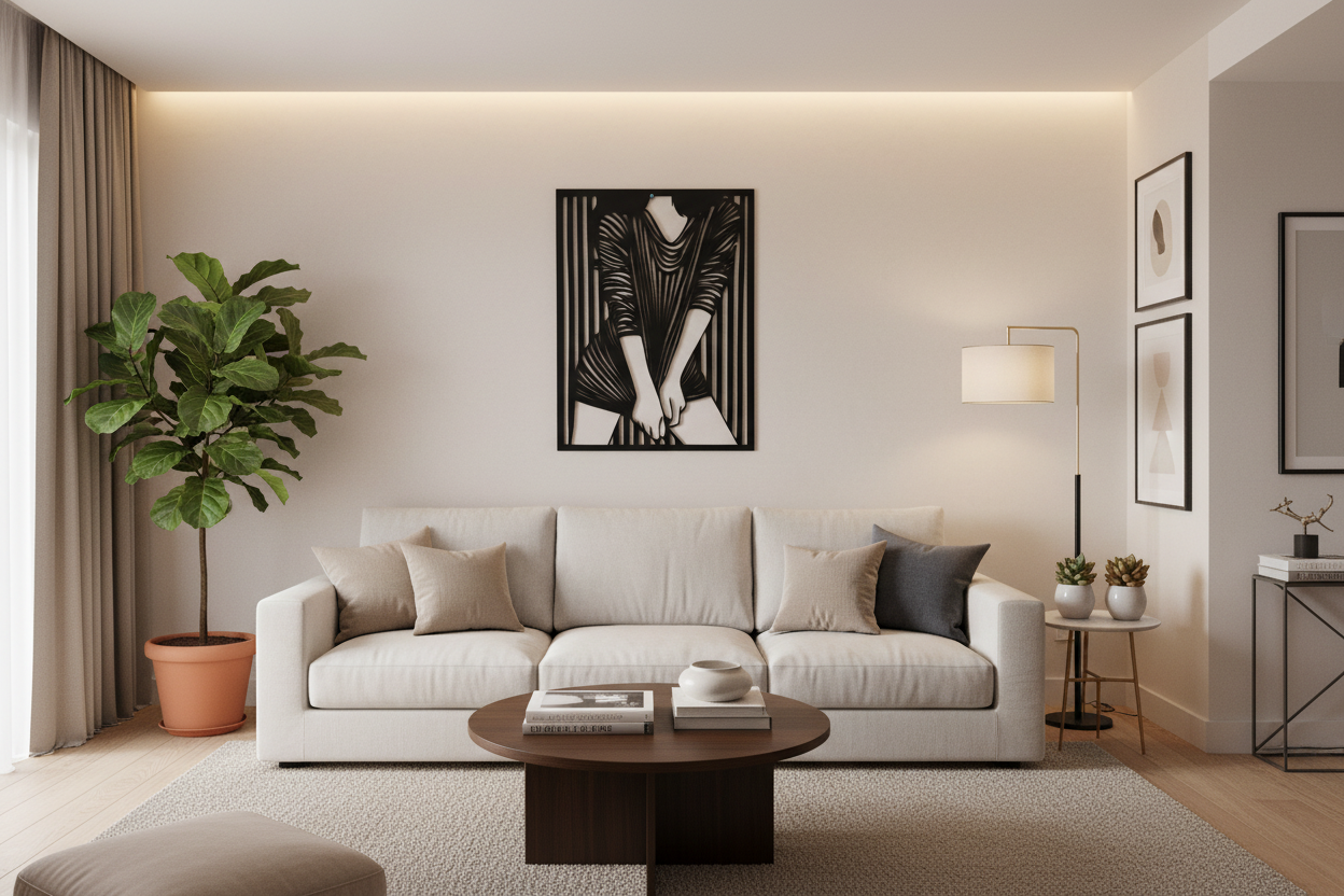 Modern Wall Art Decor (Panel)