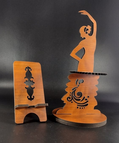 napkin holder and phone holder 