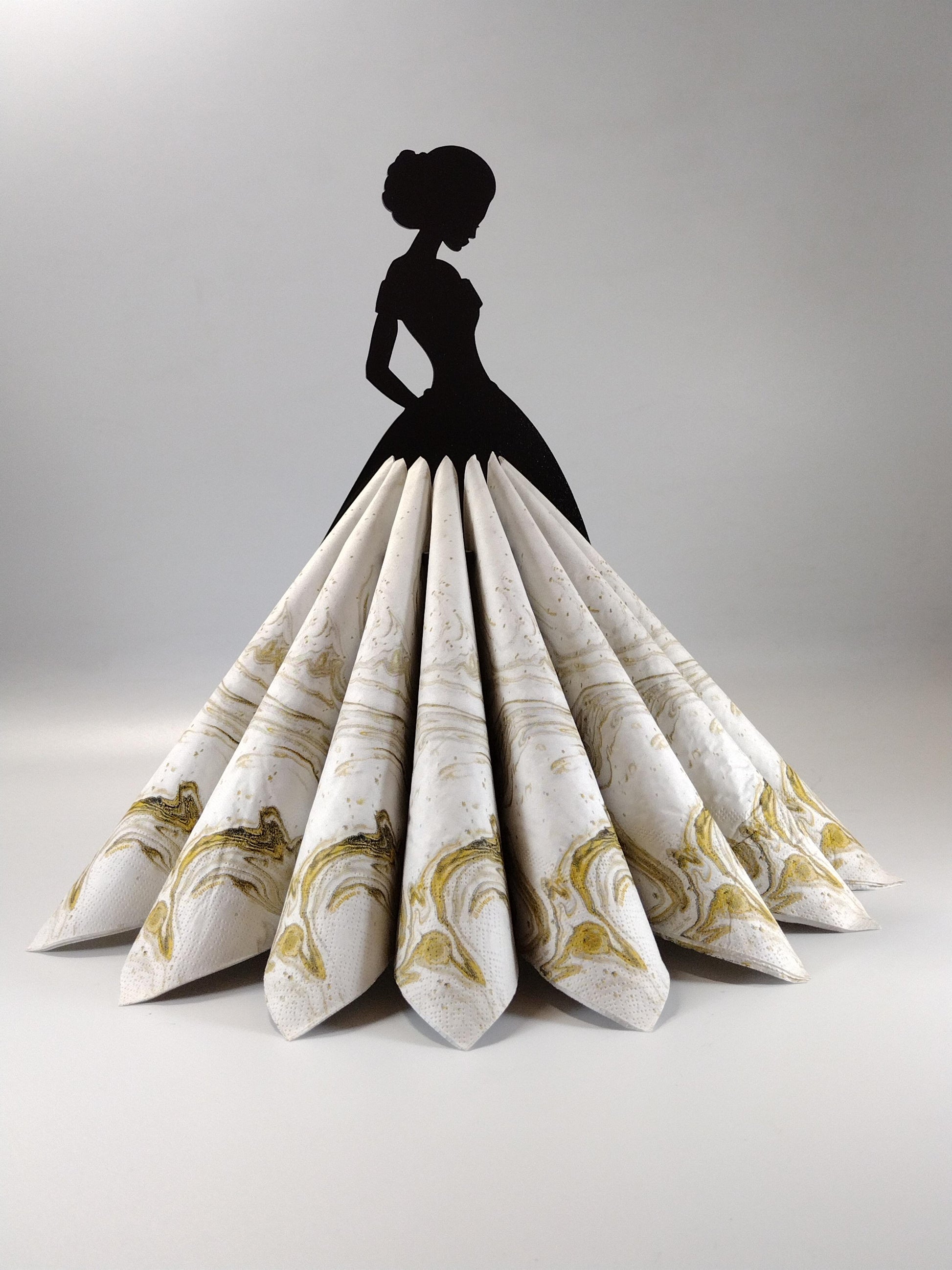 bride napkin holder