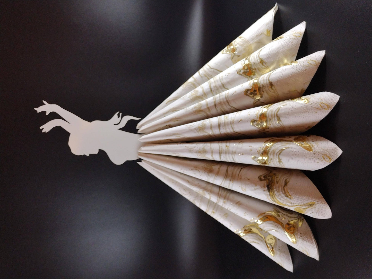 Belly Dancer Napkin Holder for Dinner Table