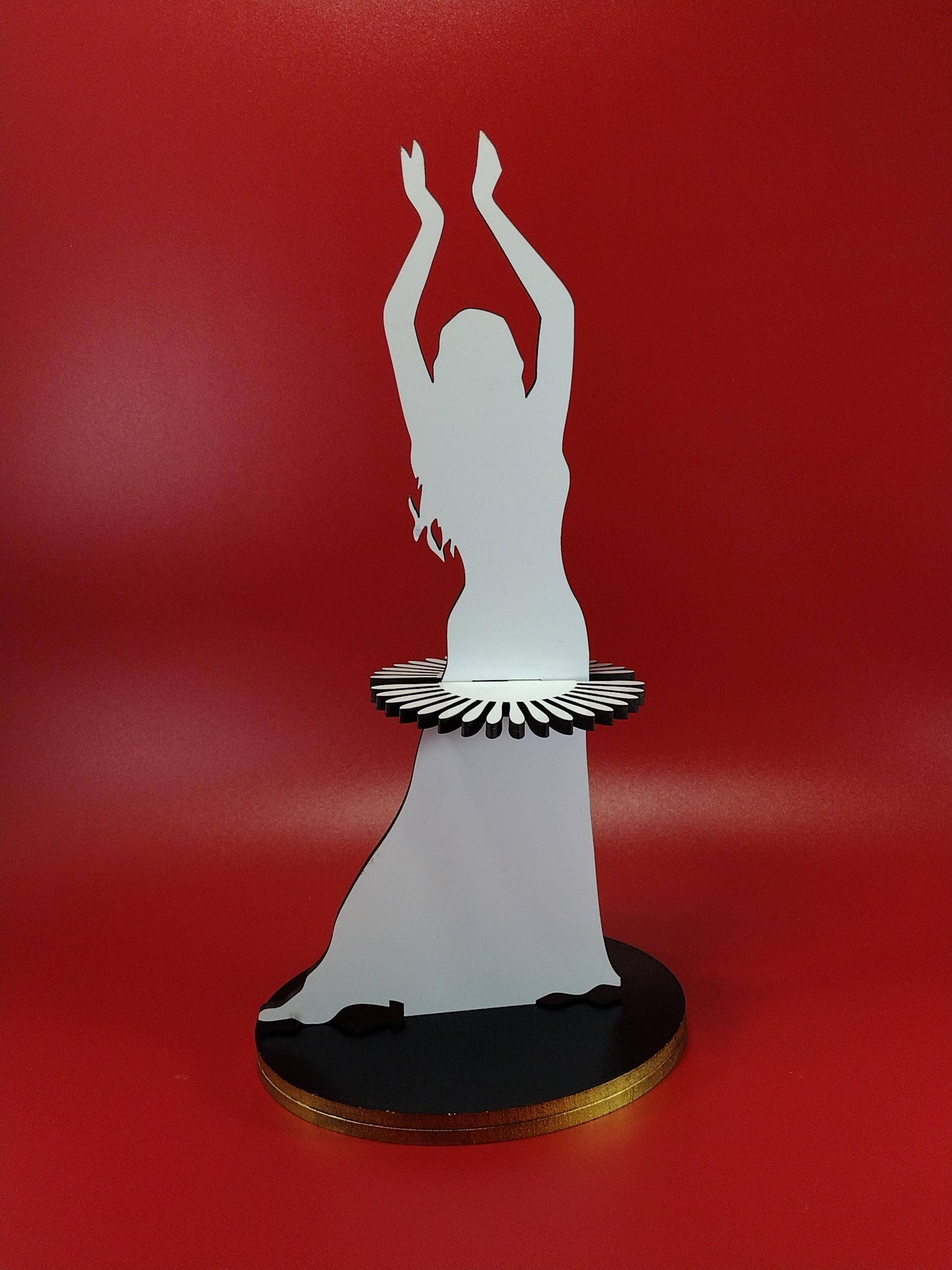 white napkin holder
