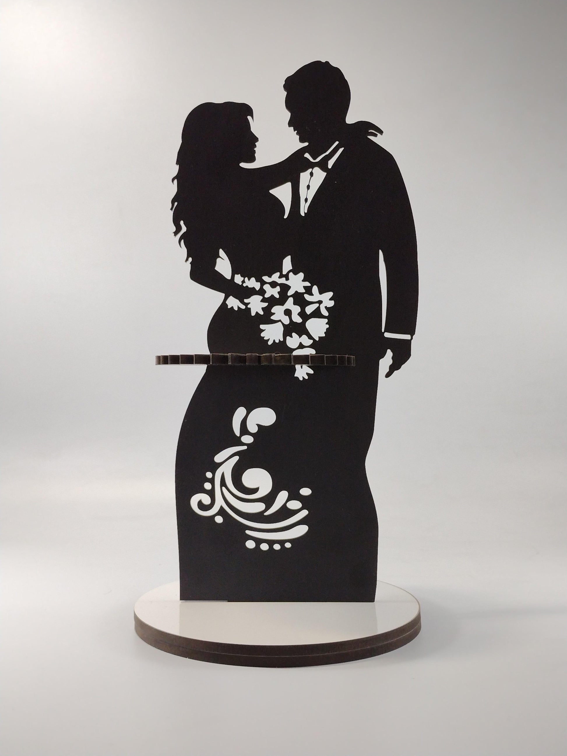 laser cut napkin holder
