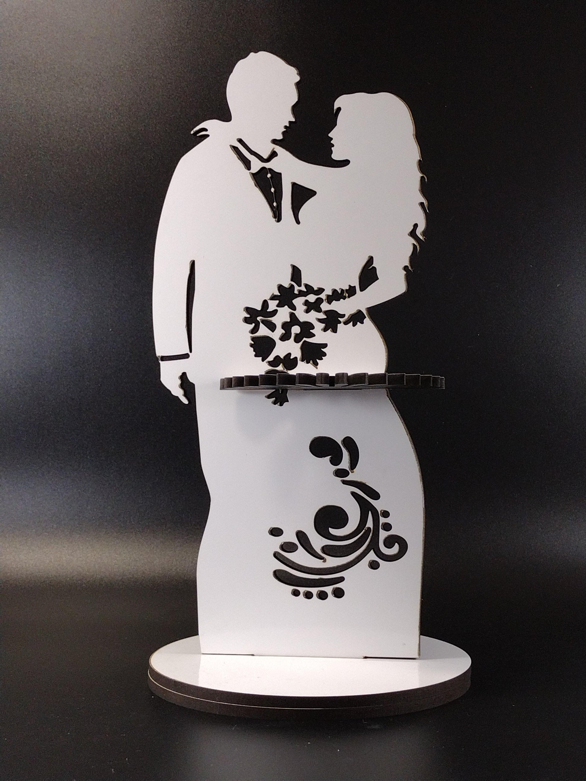 groom napkin holder